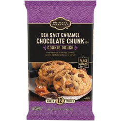 Private Selection Sea Salt Caramel Chocolate Chunk Cookie Dough