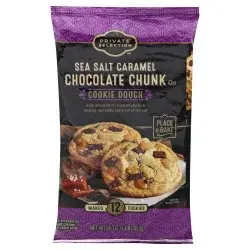 Private Selection Sea Salt Caramel Chocolate Chunk Cookie Dough