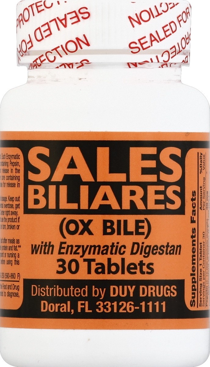 slide 1 of 3, Duy Ox Bile 30 ea, 30 ct