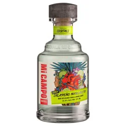 Mi Campo Blanco Tequila Spicy Jalapeno Margarita Premixed Cocktail, 375 mL Bottle, 45.6 Proof