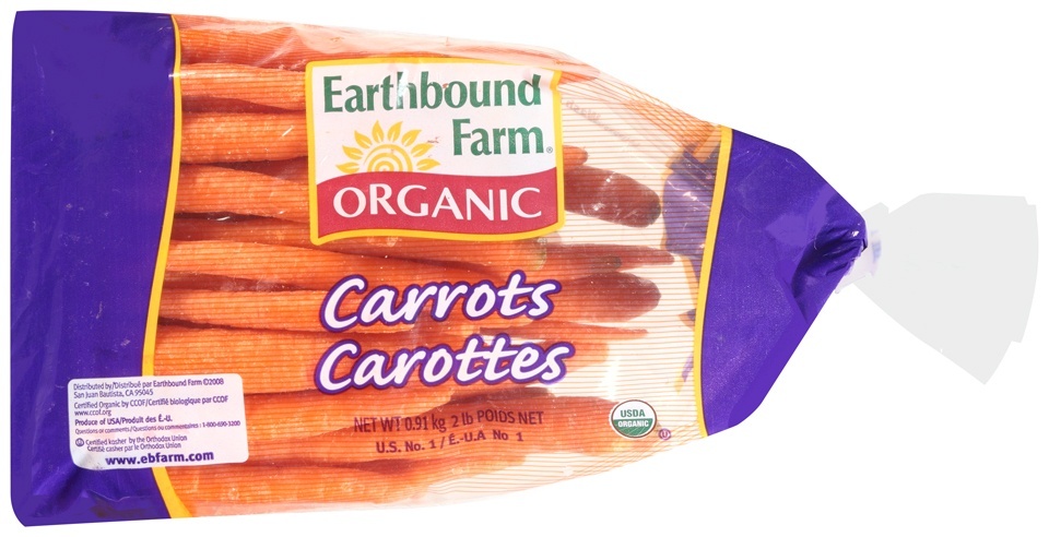 slide 1 of 1, Organic Carrots, 1 ct