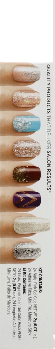 slide 7 of 9, Kiss Gel Fantasy Nails Rush Hour, 1 ct