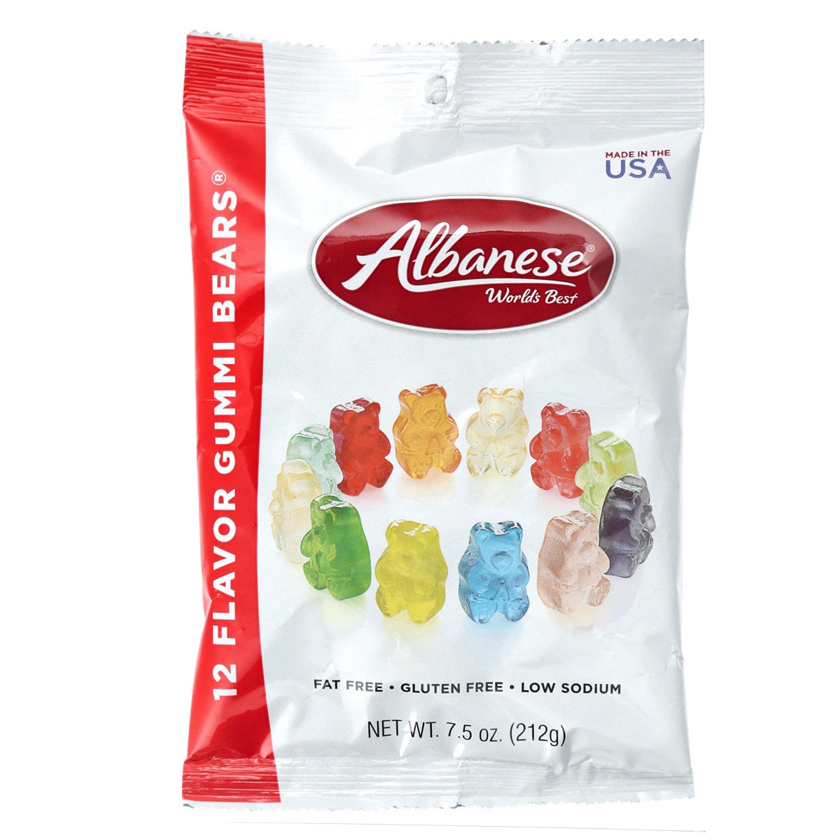 slide 1 of 9, Albanese Assorted Gummy Pieces - 7.5 Oz, 7.5 oz