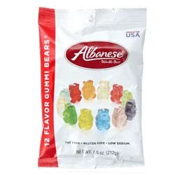 Albanese Assorted Gummy Pieces - 7.5 Oz