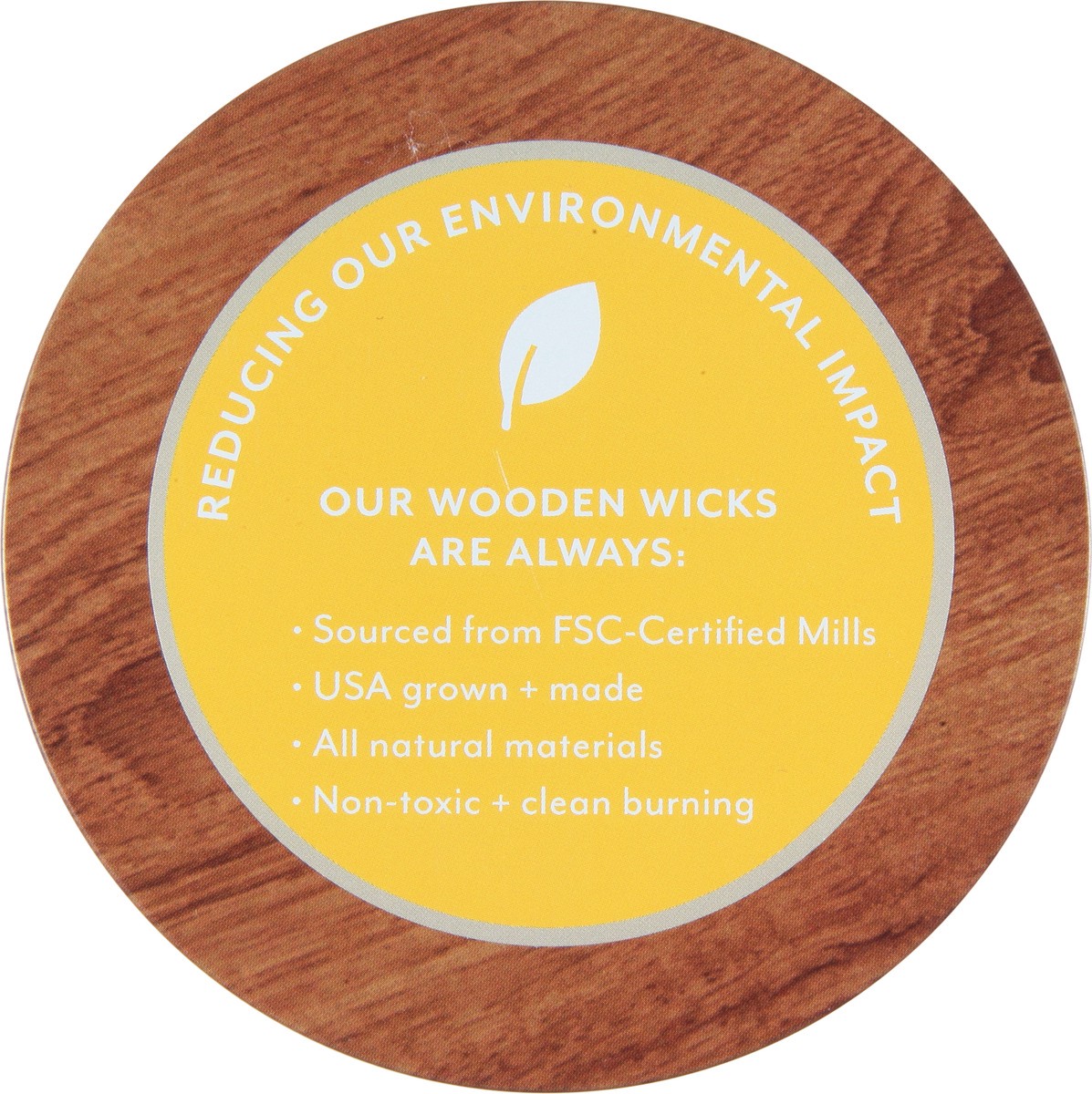 slide 5 of 9, Essential Elements Wanderlust Wooden Wick Vanilla + Sandalwood Candle 16 oz, 1 ct