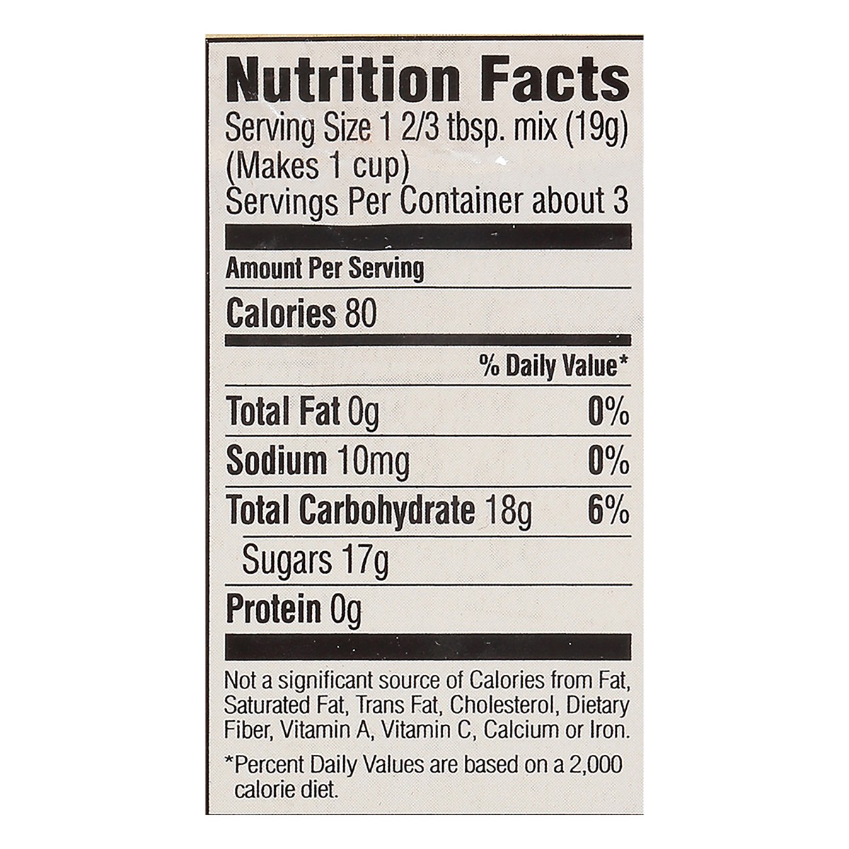 slide 6 of 8, McCormick Produce Partners Chocolate Banana Smoothie Mix - 2 oz, 2 oz