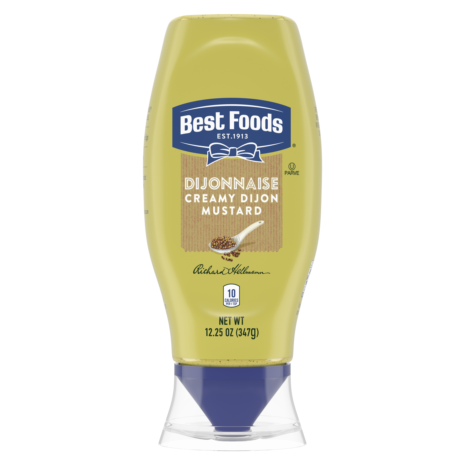 slide 2 of 4, Best Foods Dijonnaise Creamy Dijon Squeeze Bottle Mustard Condiment, 12.25 oz, 12.25 oz