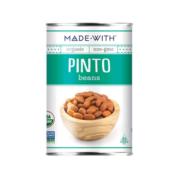 slide 1 of 2, Made With Organic Pinto Beans, 15 oz