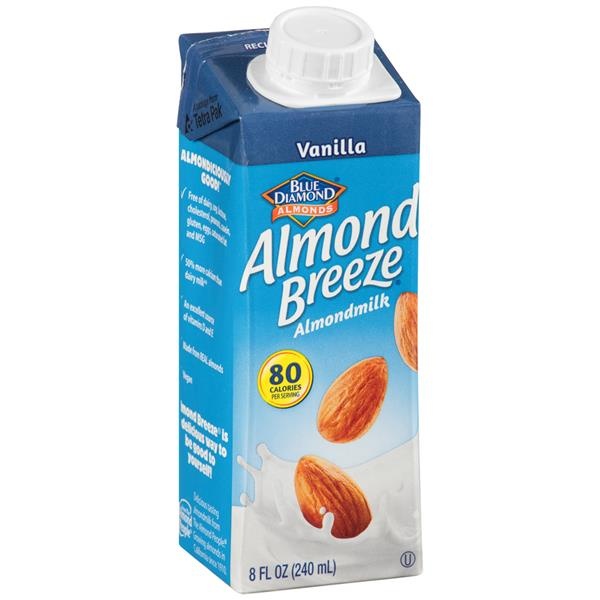 slide 1 of 1, Almond Breeze Vanilla Almond Milk, 8 oz