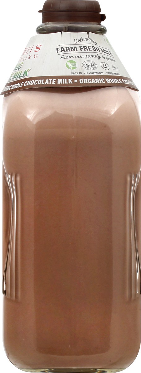 slide 8 of 9, Oberweis Organic Chocolate Milk, 64 fl oz