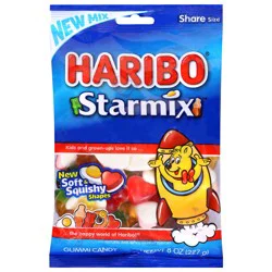 Haribo Starmix Gummi Candy Share Size 8 oz