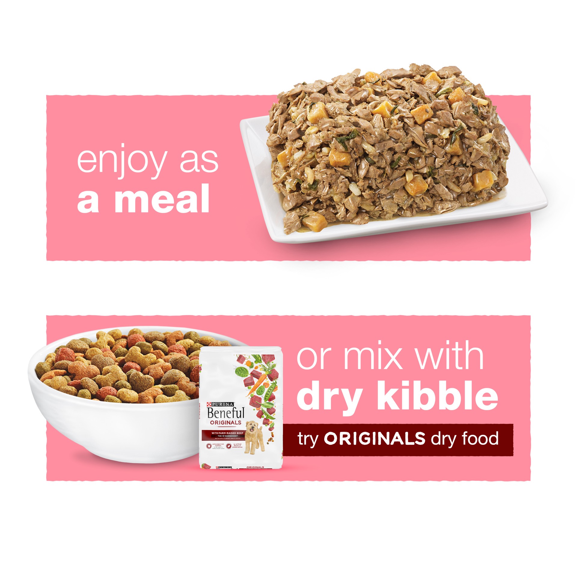 slide 9 of 9, Beneful Purina Beneful Gravy, High Protein Wet Dog Food, Chopped Blends With Salmon - 10 oz. Tub, 10 oz