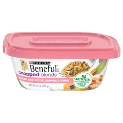 Purina Beneful Freshly Prepared Blends Wet Dog Food With Salmon, Sweet Potatoes, Brown Rice and Spinach