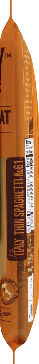 slide 5 of 13, Little Italy in the Bronx No. 61 Thin Spaghetti 16 oz, 16 oz