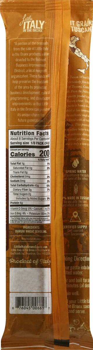 slide 8 of 13, Little Italy in the Bronx No. 61 Thin Spaghetti 16 oz, 16 oz