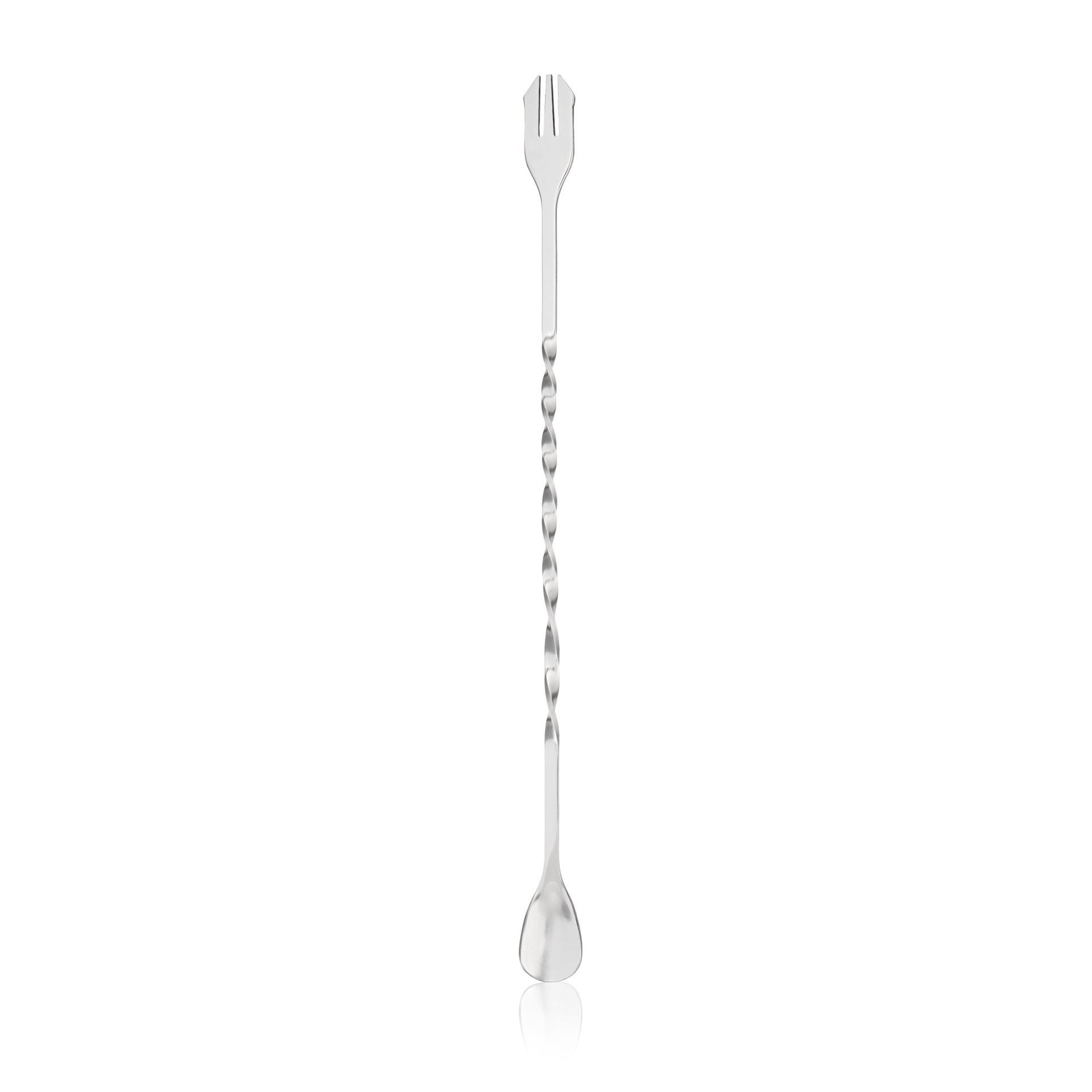 slide 1 of 5, true True Trident Cocktail Spoon, 1 ct