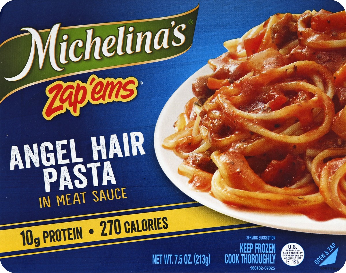 slide 4 of 4, Michelina's Angel Hair Pasta 7.5 oz, 7.5 oz