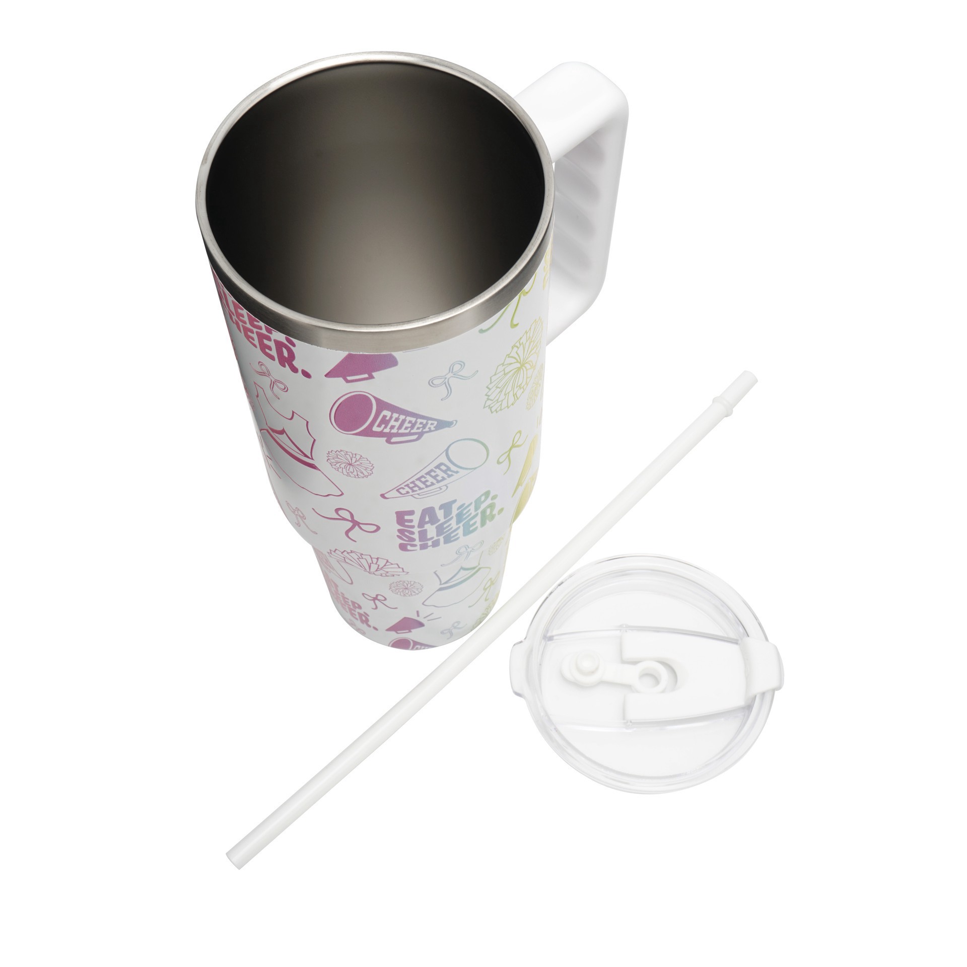 slide 4 of 4, 40oz. Cheer Stainless Steel Insulated Tumbler By Ashland, 40 oz