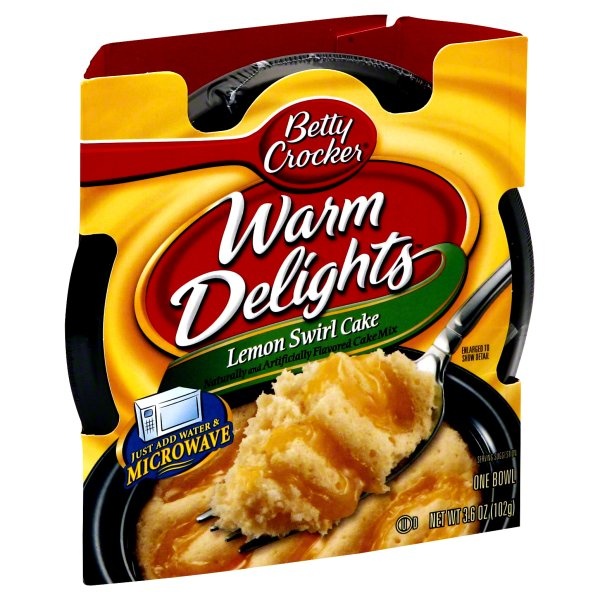 slide 1 of 1, Betty Crocker Cake Mix, Lemon Swirl, 3.6 oz