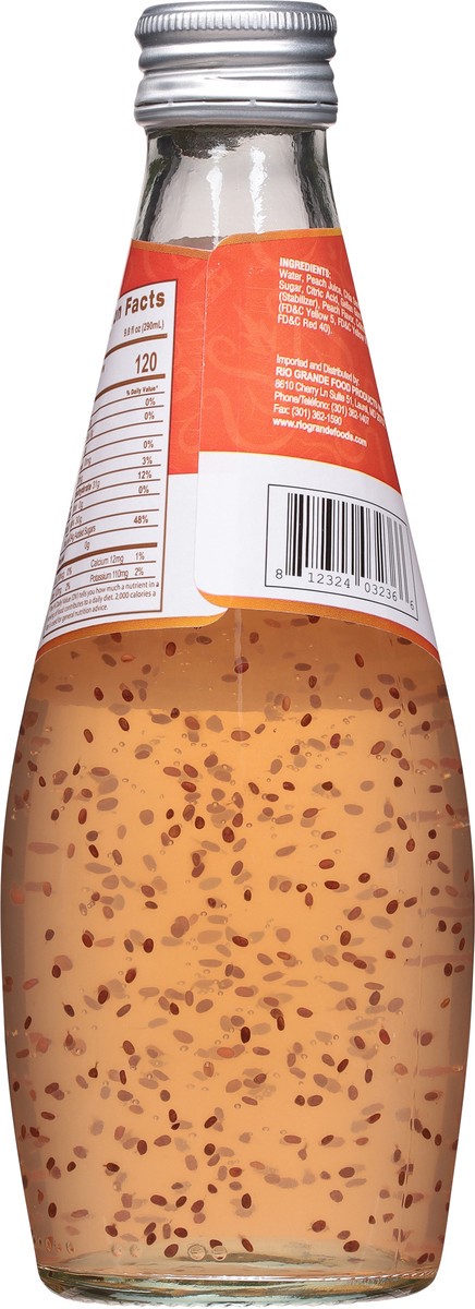 slide 12 of 14, Rio Grande Peach Chia Seed Drink 9.8 fl oz, 9.8 fl oz