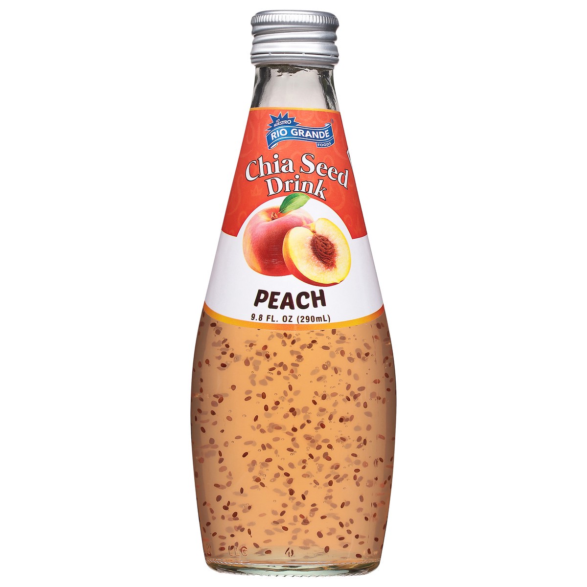 slide 10 of 14, Rio Grande Peach Chia Seed Drink 9.8 fl oz, 9.8 fl oz