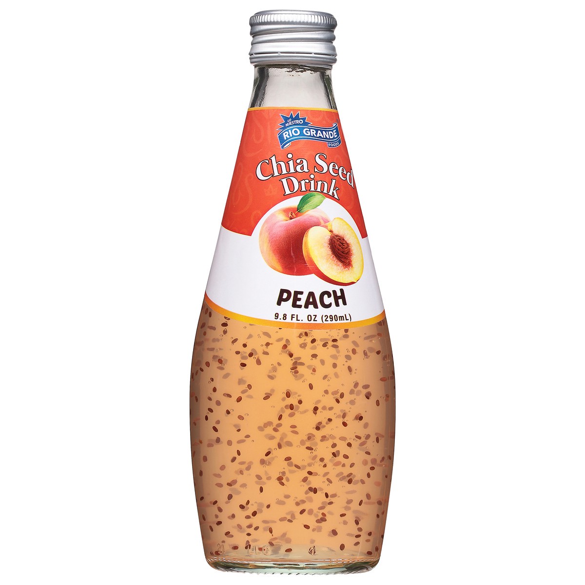slide 13 of 14, Rio Grande Peach Chia Seed Drink 9.8 fl oz, 9.8 fl oz
