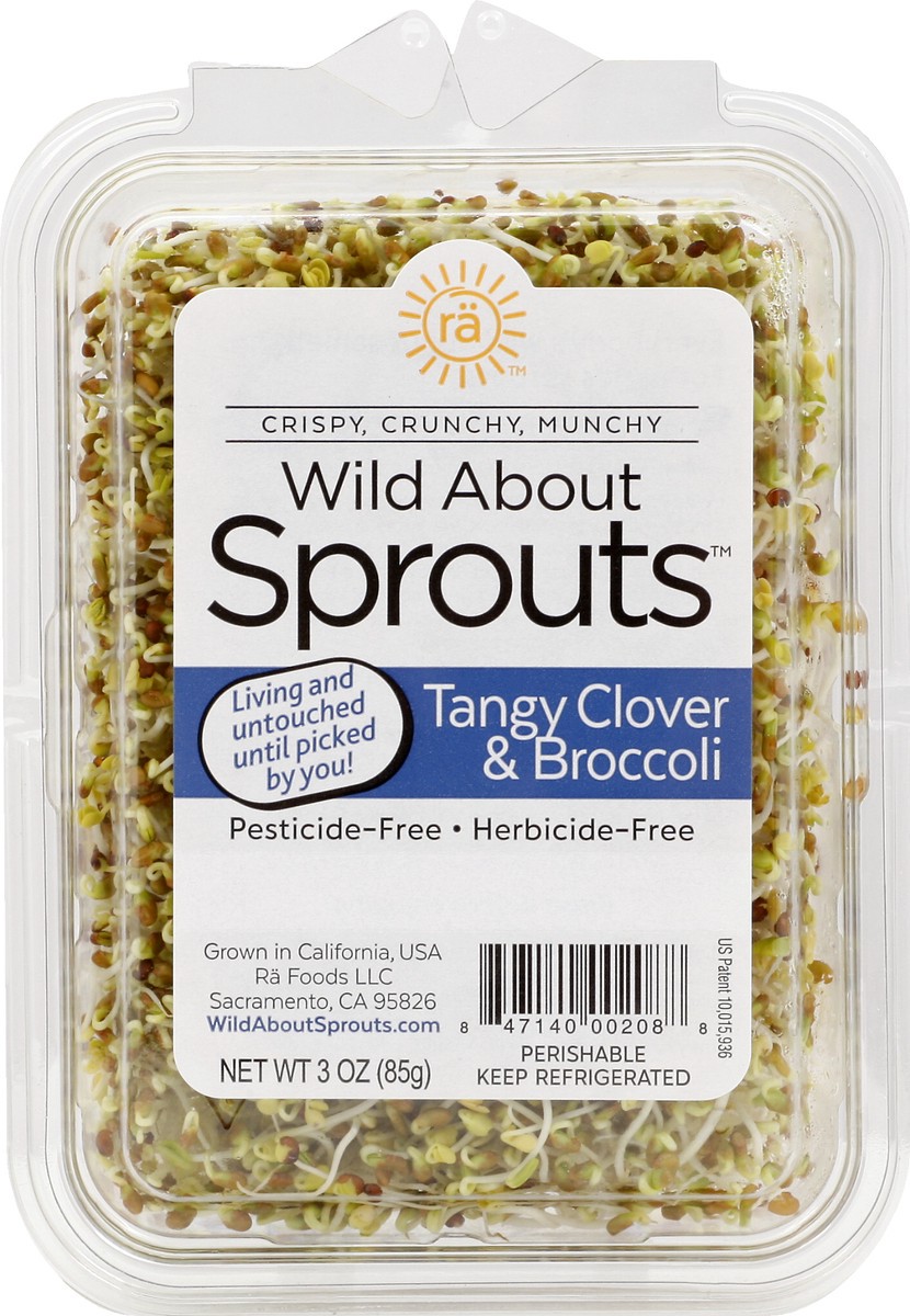 slide 6 of 8, Wild About Sprouts Clover & Broccoli 3 oz, 3 oz