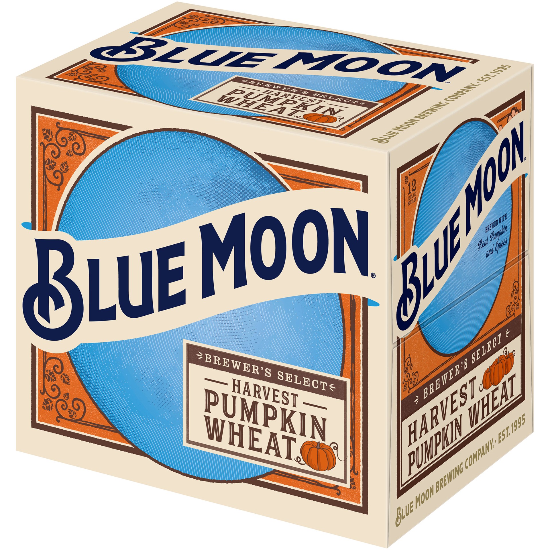 slide 2 of 5, Blue Moon Seasonal Bottle, 12 ct; 12 oz