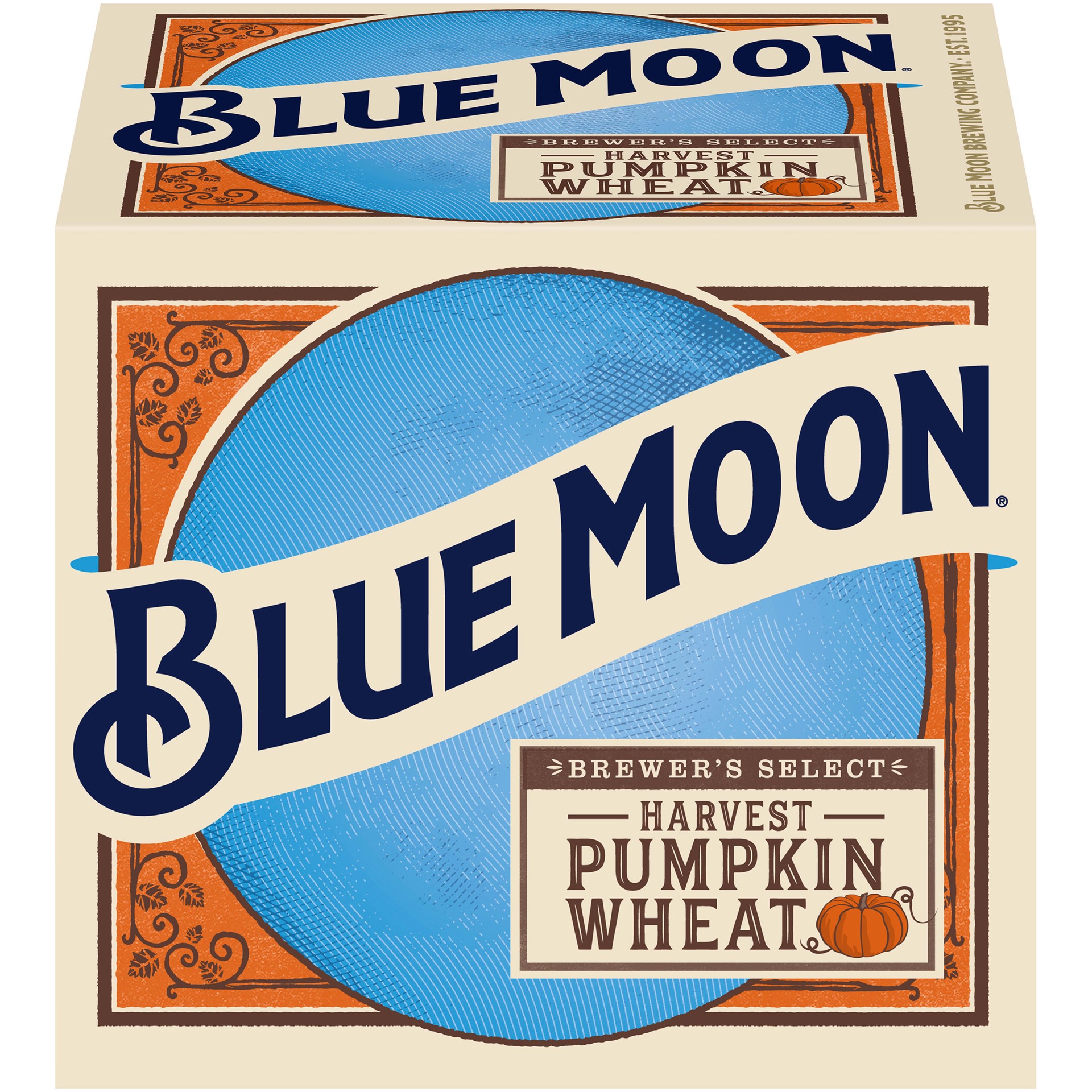 slide 5 of 5, Blue Moon Seasonal Bottle, 12 ct; 12 oz