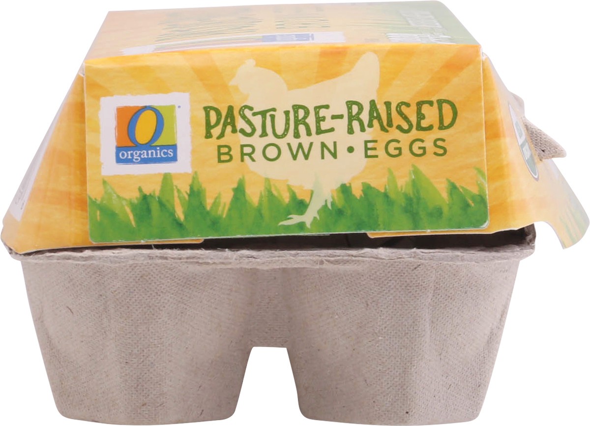 slide 9 of 13, O Organics Eggs Brown Pasture Raised Large Grade A, 12 ct