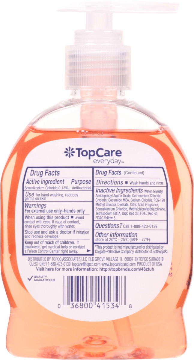 slide 2 of 9, TopCare Everyday Fresh & Clean Antibacterial Hand Soap 7.5 fl oz, 7.5 fl oz