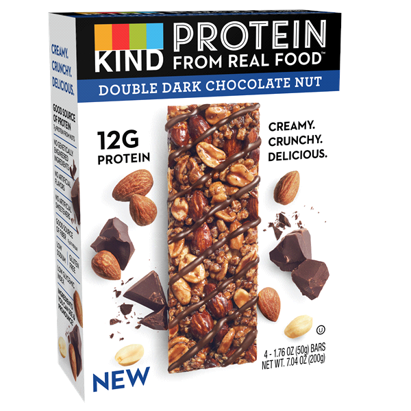 slide 1 of 1, KIND Double Dark Chocolate Nut Nutrition Bars, 7.04 oz