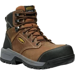 Keen Utility Men's Evanston WP CT Work Boot - Brown - Size 9.5