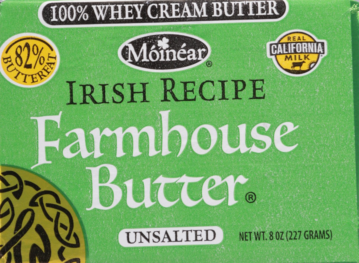 slide 10 of 15, Moinear Unsalted Irish Recipe 100% Whey Cream Butter 8 oz, 8 oz
