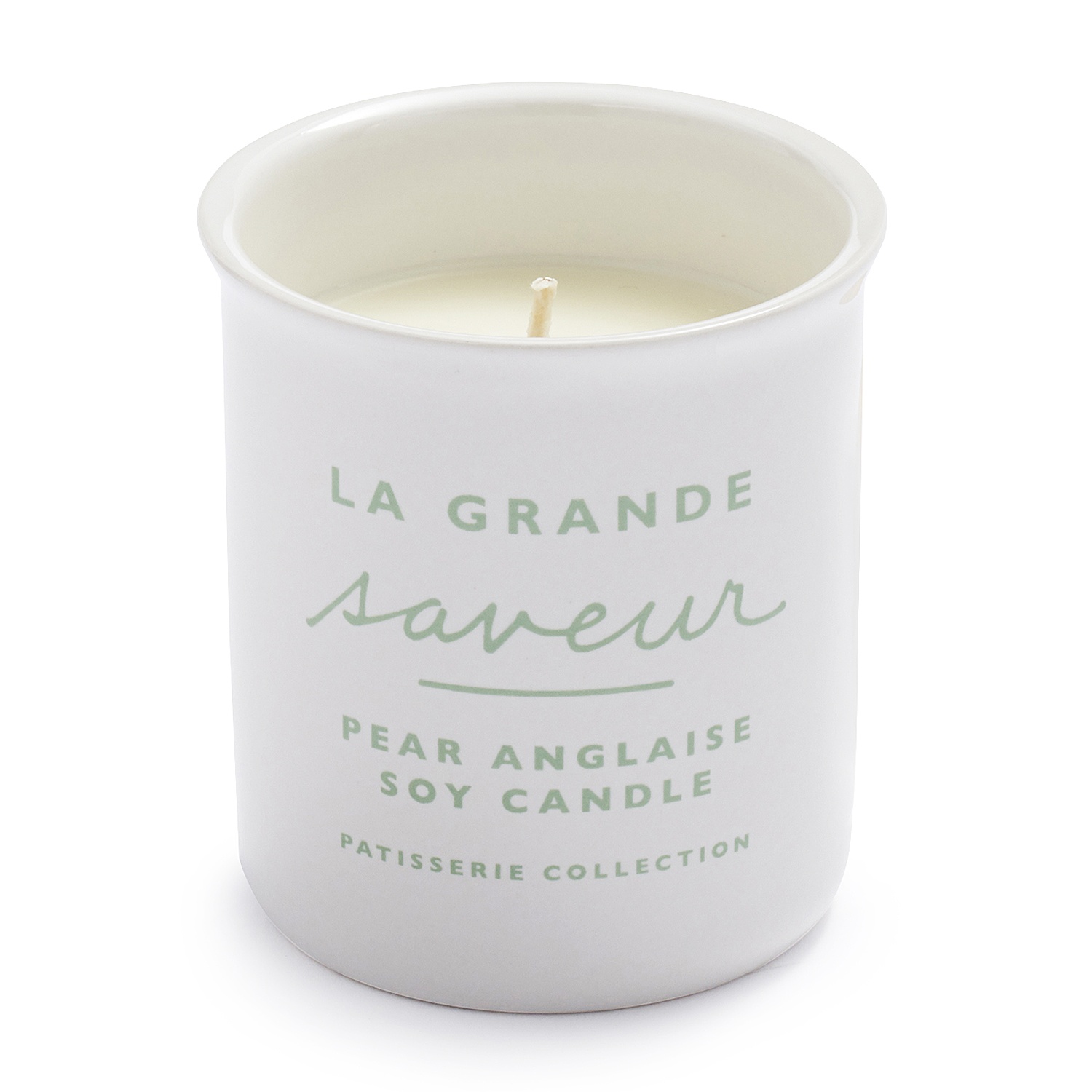 slide 1 of 1, Sur La Table Patisserie Pear Anglaise Candle, 8.1 oz