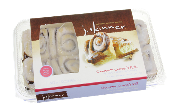 slide 1 of 1, J. Skinner Cinnamon Craver's Roll, 22 oz