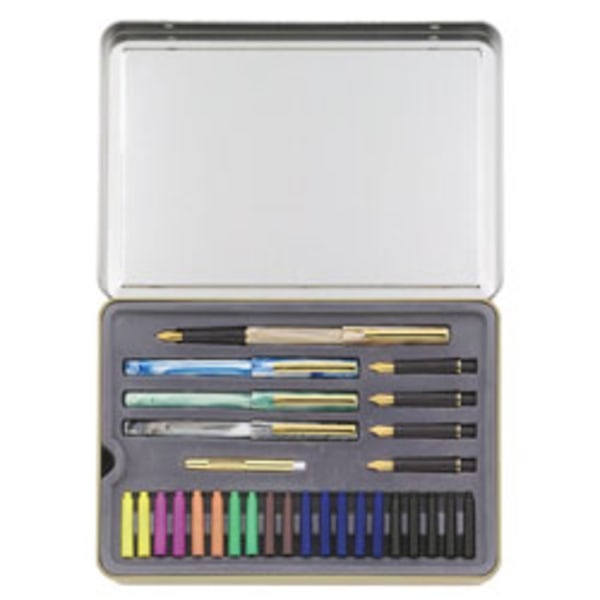 slide 1 of 1, STAEDTLER Calligraphy Pen Set, 33 ct