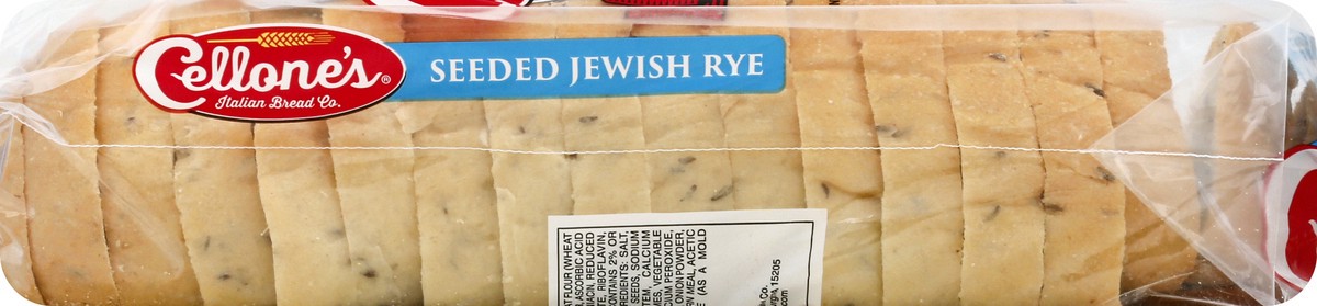 slide 8 of 13, Cellone's Cellones Bread Jewish Ny Rye, 18 oz