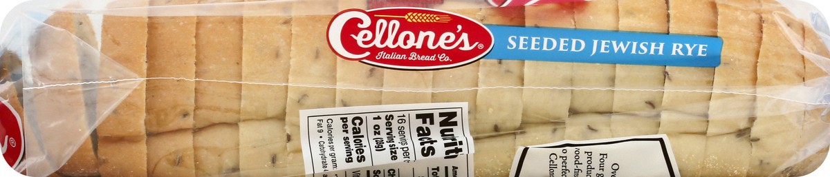 slide 5 of 13, Cellone's Cellones Bread Jewish Ny Rye, 18 oz