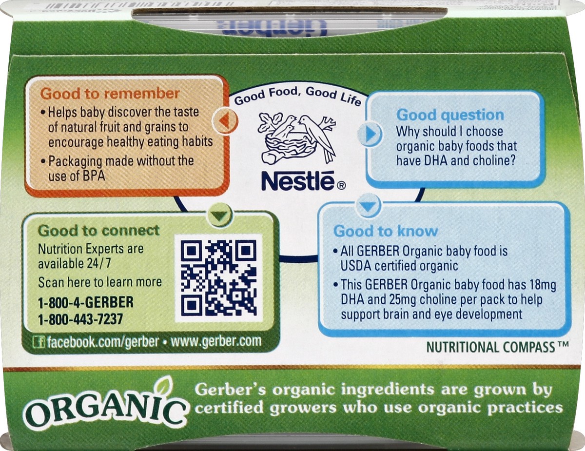 slide 2 of 5, Gerber Baby Food 2 ea, 2 ct; 4 oz