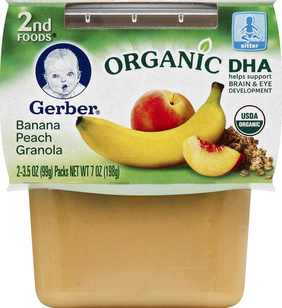 slide 4 of 5, Gerber Baby Food 2 ea, 2 ct; 4 oz