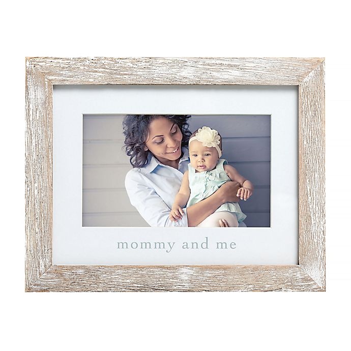 slide 1 of 3, Pearhead Mommy & Me'' Picture Frame - White'', 1 ct