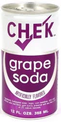 Chek Diet Grape Soda - 12 ct; 12 oz