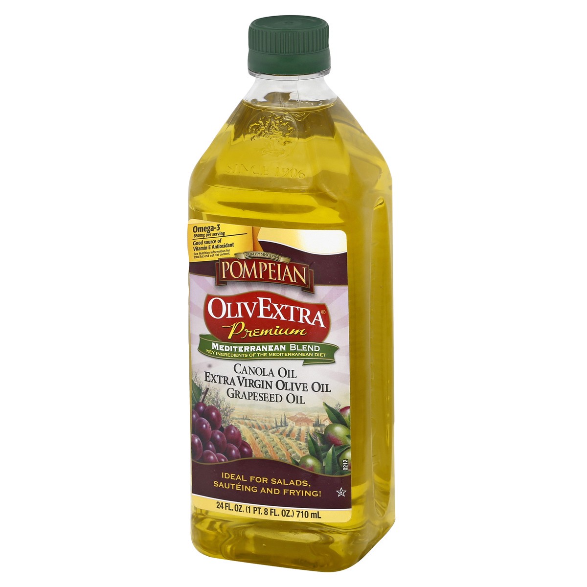 slide 5 of 13, Pompeian Premium Mediterranean Blend Oil 24 oz, 24 oz