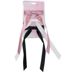 Trend Zone Kids Ribbon Bow Barrette Clips - Variety Pack