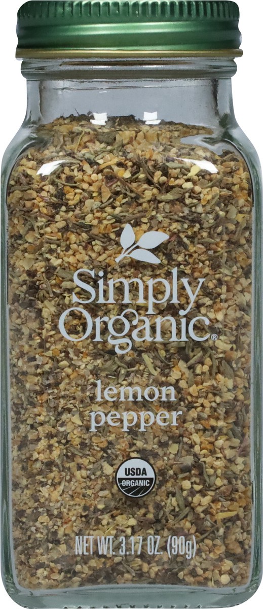 slide 6 of 9, Simply Organic Lemon Pepper, 3.17 oz