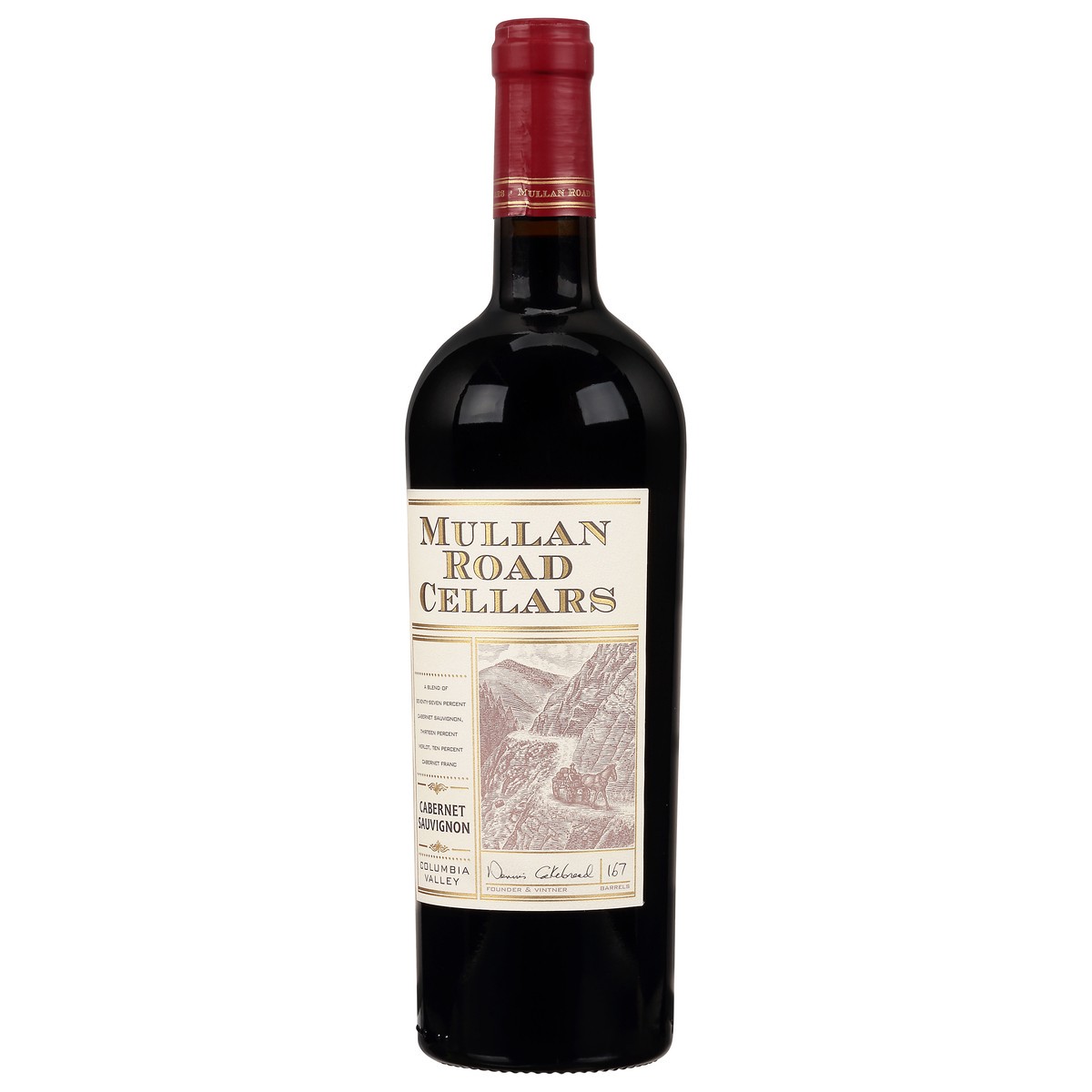 slide 6 of 10, Mullan Road Cellars Mullan Road Cab Sauv, 750 ml
