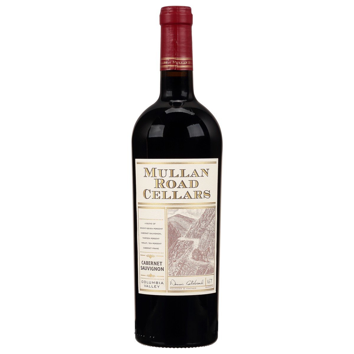 slide 1 of 10, Mullan Road Cellars Mullan Road Cab Sauv, 750 ml