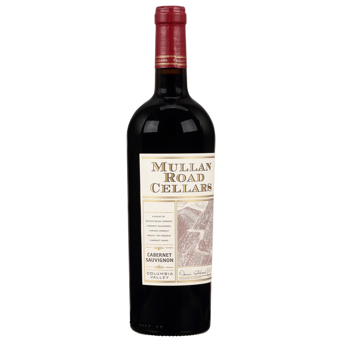 slide 5 of 10, Mullan Road Cellars Mullan Road Cab Sauv, 750 ml