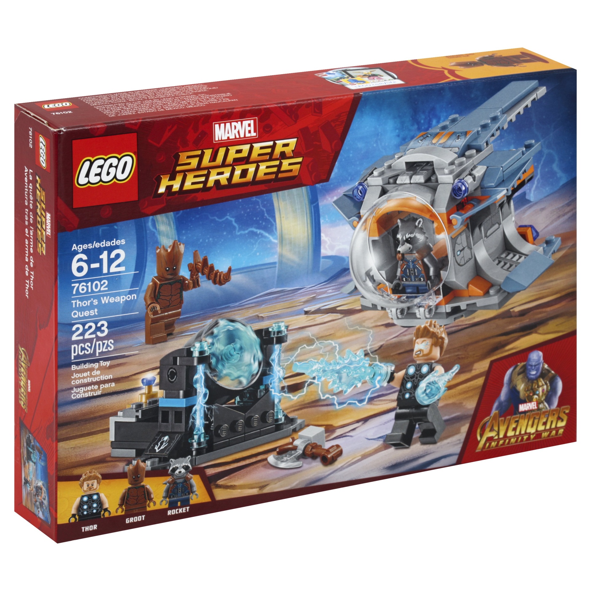slide 1 of 1, LEGO Super Heroes Thors Weapon Quest, 1 ct